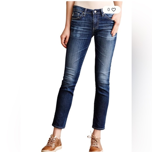 Adriano Goldschmied AG The Stevie Ankle Jeans slim straight ankle size 26 - Picture 1 of 11